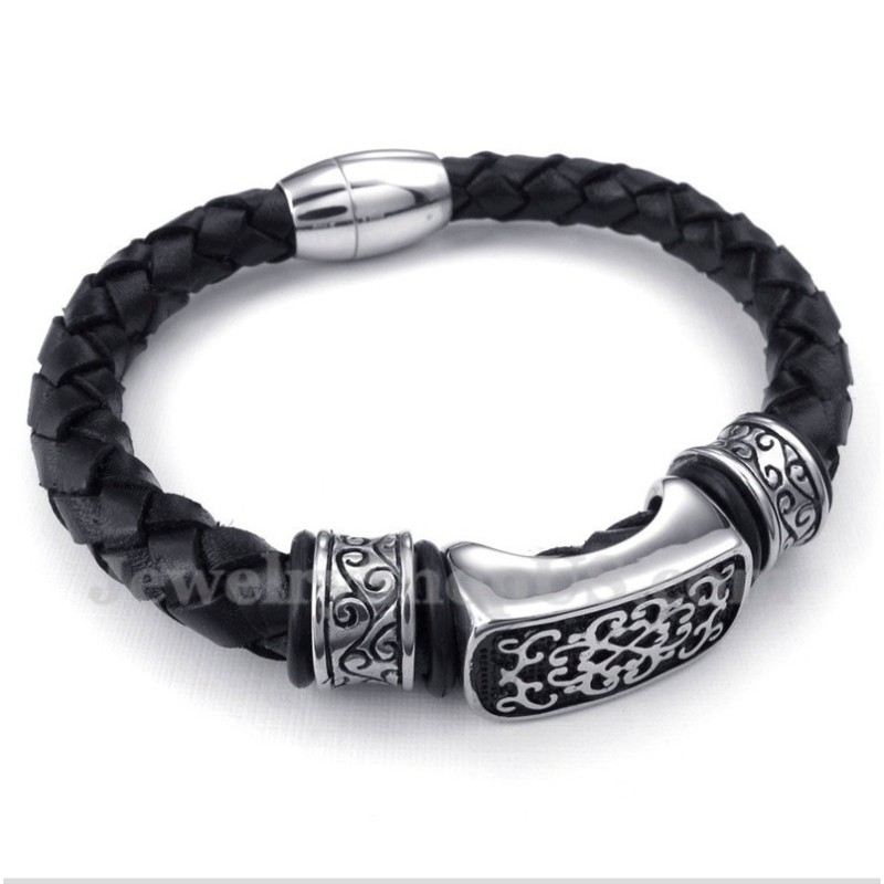 Herren Titan Lederarmband