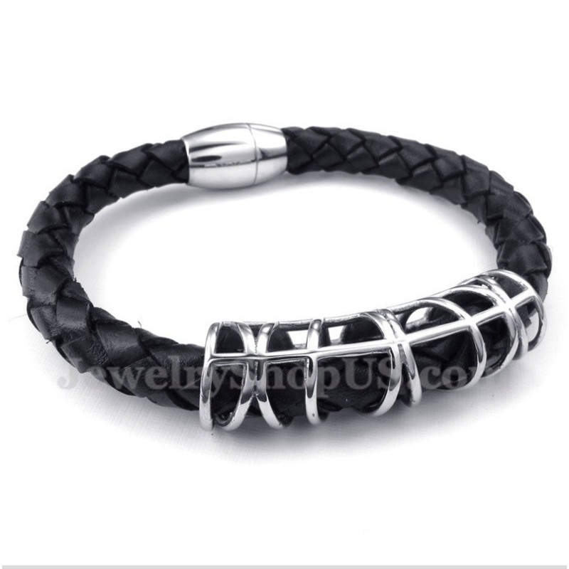 Herren Titan Lederarmband