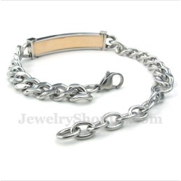 Damen Titan Gold Diamant Paar Armband