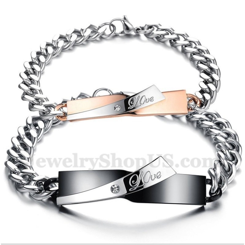 Herren Titan Paararmband Herren Titan Paararmband