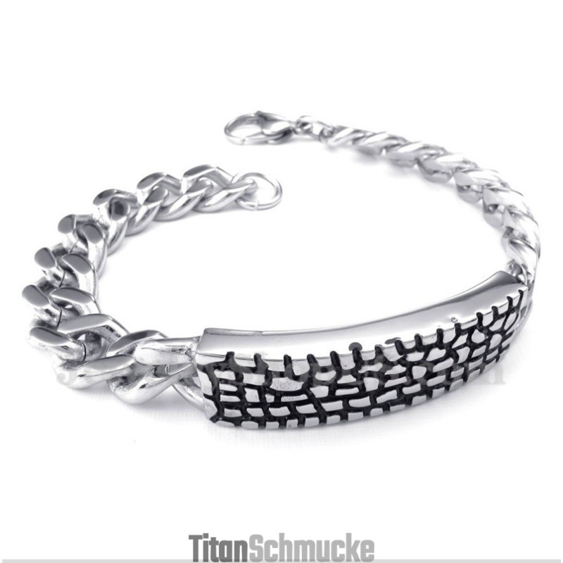 Herrenarmband Aus Titanguss Herrenarmband Aus Titanguss