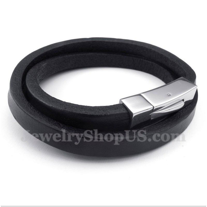 Herren Titan Lederarmband Herren Titan Lederarmband