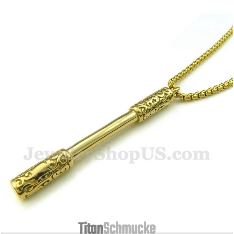 Herren-Titan-Anhänger Mit Kostenloser Kette Herren-Titan-Anhänger Mit Kostenloser Kette