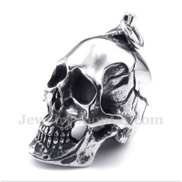 Herren Titan Totenkopf Anhänger Mit Gratis Kette