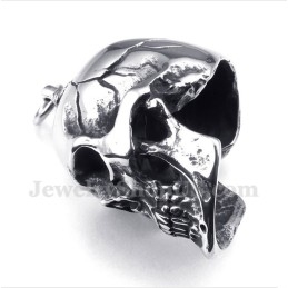 Herren Titan Totenkopf Anhänger Mit Gratis Kette