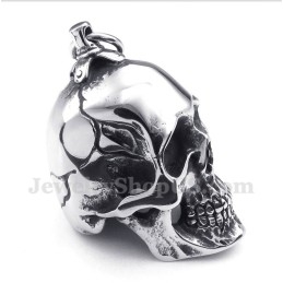 Herren Titan Totenkopf Anhänger Mit Gratis Kette