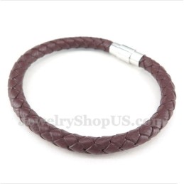 Herren Leder Titan Armband