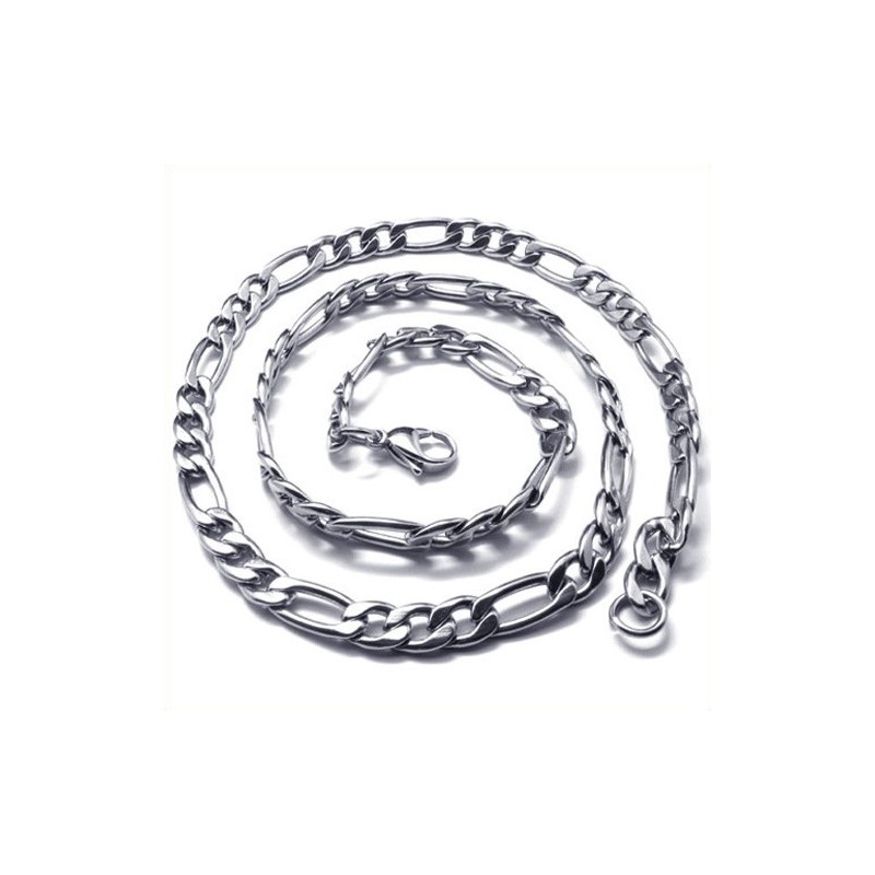 22,4 Zoll Einfache Halskette Aus Titansilber