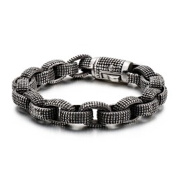 Mode Cool Titan Wasserhahn Schmuck Herren Vintage Trendy Herren Casting Titan Drachen Armband