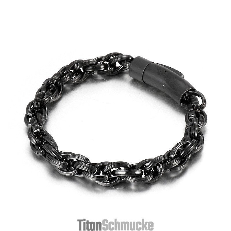 Einfaches, Modisches, Schickes Biker-Armband Aus Titan Für Herren Einfaches, Modisches, Schickes Biker-Armband Aus Titan Für Herren