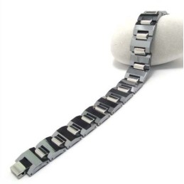 16 Mm Breites, Klobiges Herrenarmband Aus Wolframkarbid