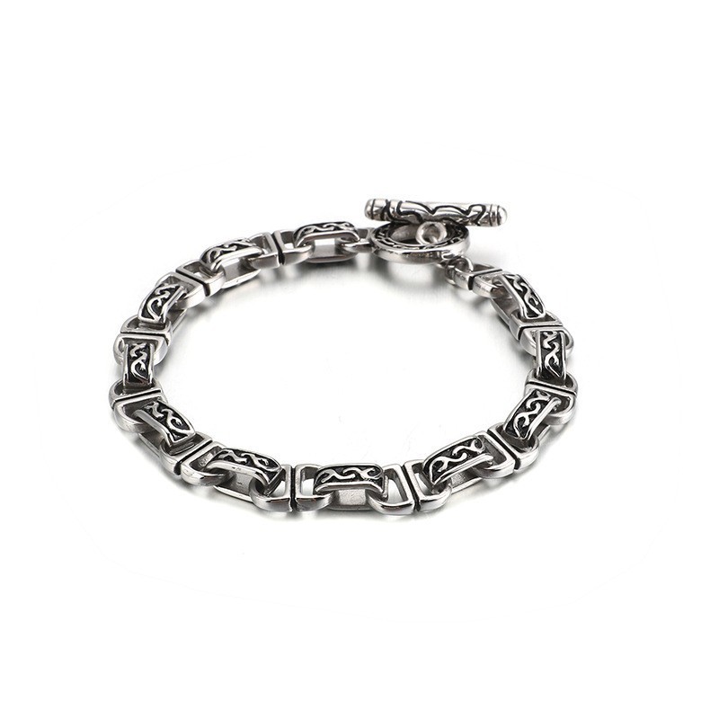 Ancient Chic Herrenarmband Aus Titan