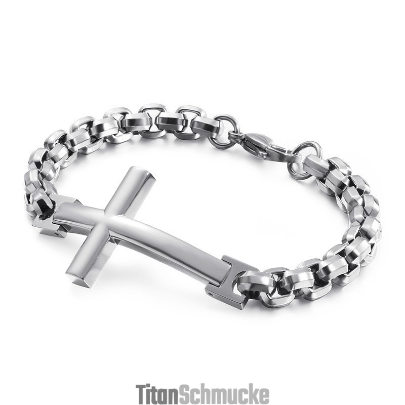 Titan Tide Herrenarmband Titan Herren Kreuz Quadrat Armband Tide Herren Accessoires Titan Tide Herrenarmband Titan Herren Kreuz Quadrat Armband Tide Herren Accessoires