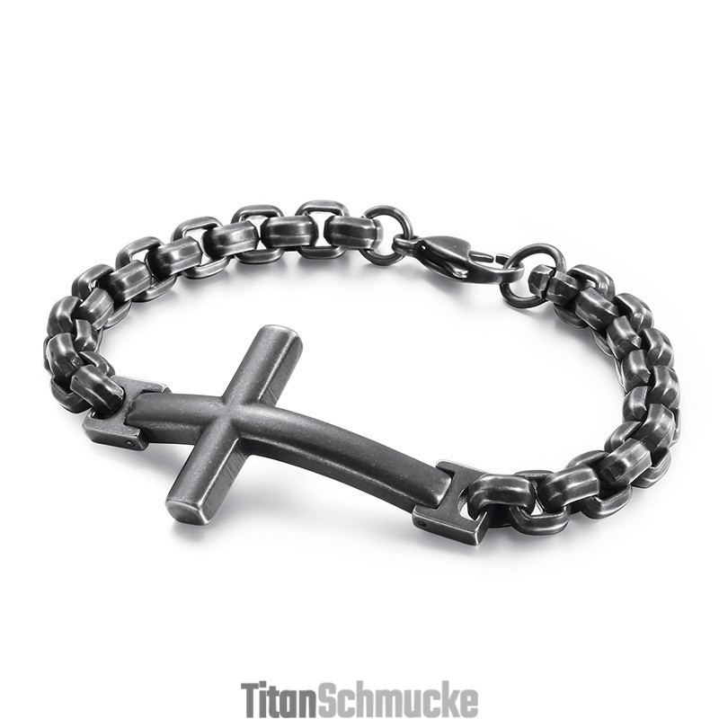 Titan Tide Herrenarmband Titan Herren Kreuz Quadrat Armband Tide Herren Accessoires Titan Tide Herrenarmband Titan Herren Kreuz Quadrat Armband Tide Herren Accessoires