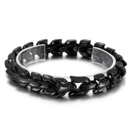 Cooles Vakuumbeschichtetes Mehrfarbiges Kiel-Titanarmband Für Herren