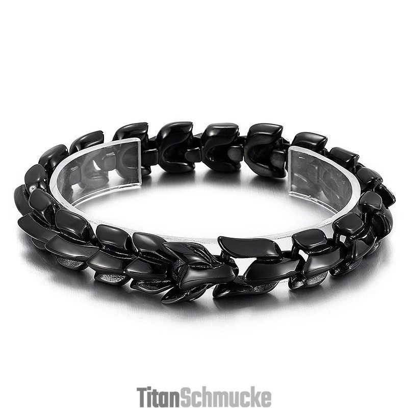 Cooles Vakuumbeschichtetes Mehrfarbiges Kiel-Titanarmband Für Herren
