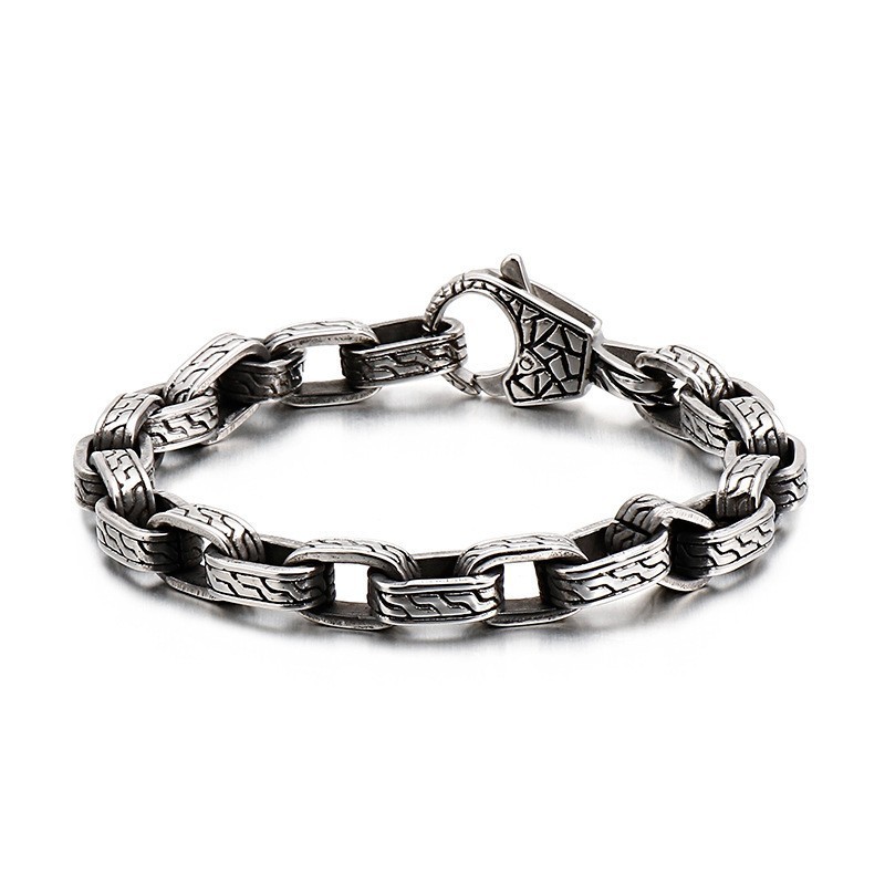 Titan Totenkopf Armband Schickes Biker Geister Armband Titan Schmuck