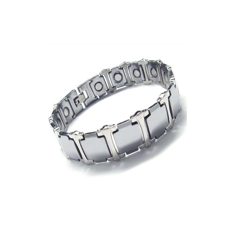 16 Mm Breites, Klobiges Herrenarmband Aus Wolframkarbid 16 Mm Breites, Klobiges Herrenarmband Aus Wolframkarbid