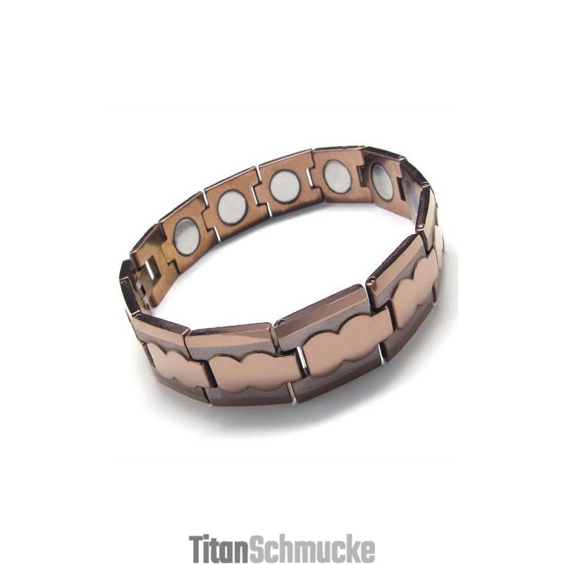 13 Mm Breites, Klobiges Herrenarmband Aus Wolframkarbid In Braun 13 Mm Breites, Klobiges Herrenarmband Aus Wolframkarbid In Braun