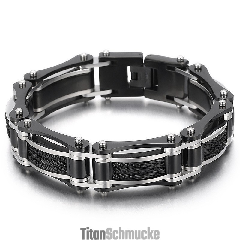 Einfache Atmosphäre Mode Stahldraht Hanfseil Fahrrad Titan Armband Für Männer Einfache Atmosphäre Mode Stahldraht Hanfseil Fahrrad Titan Armband Für Männer
