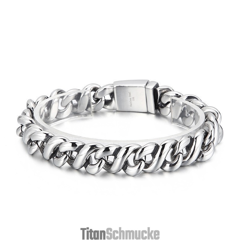 Modisches, Poliertes, Schickes Titanarmband Für Männer Modisches, Poliertes, Schickes Titanarmband Für Männer