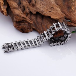 Retro Chic Keel Titan Herrenarmband