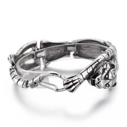 Cooles Antik Gold Tiger Titan Armband Für Männer