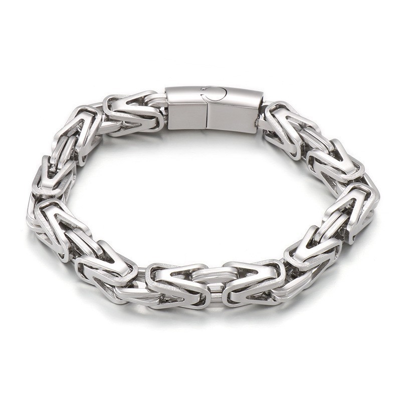 Cooles Rock-Hip-Hop-V-Förmiges Titanarmband Für Männer Cooles Rock-Hip-Hop-V-Förmiges Titanarmband Für Männer