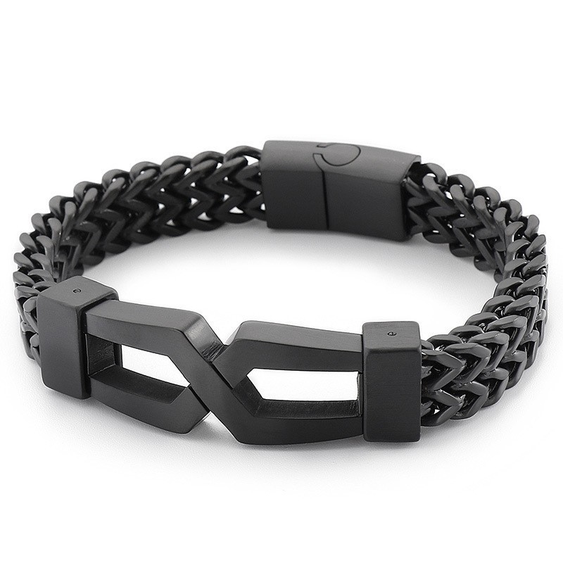 Hipster Hip-Hop Brille Titan Herren Armband