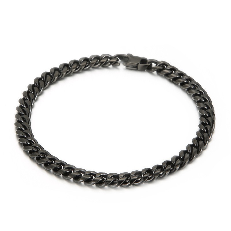 Fashion Atmosphere Titan Herren Kuba Armband Halskette