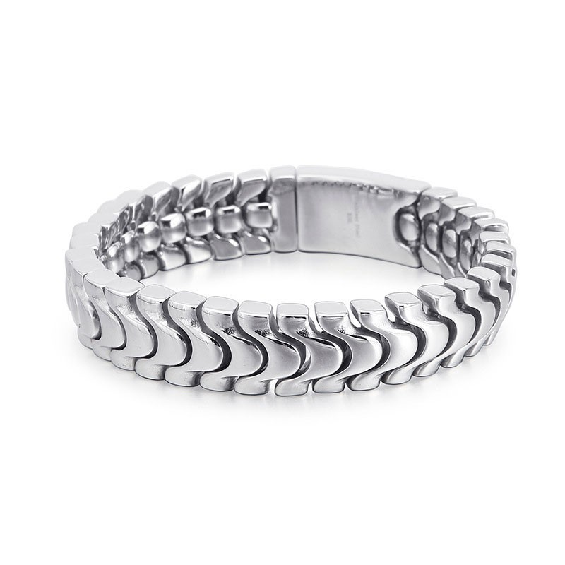 Herren-Kielarmband Cooles Titanarmband