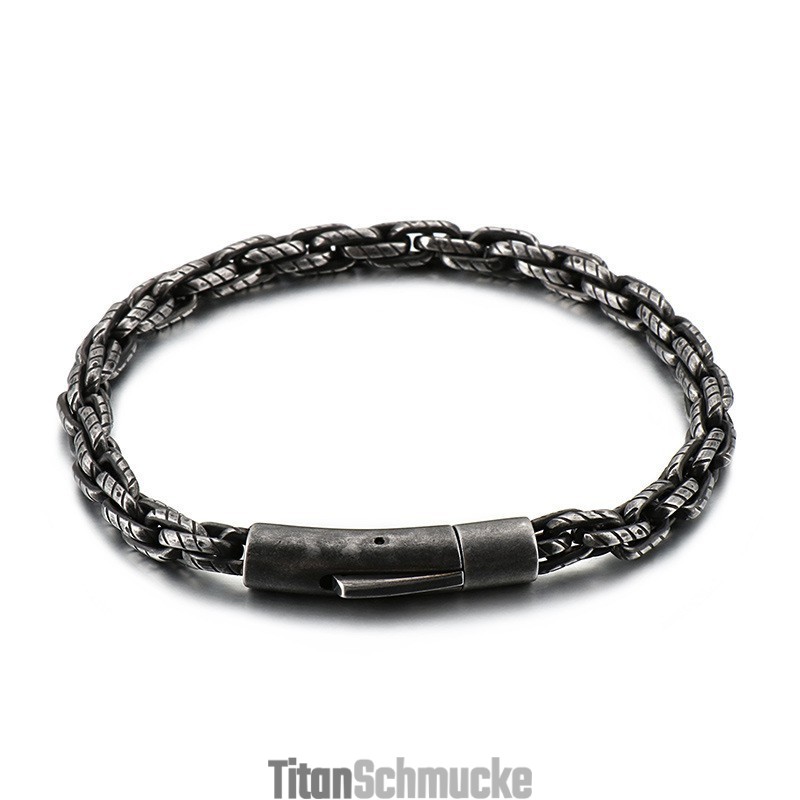 Herren Armbänder Retro Hip Hop Mode Titan Armbänder Herren Armbänder Retro Hip Hop Mode Titan Armbänder
