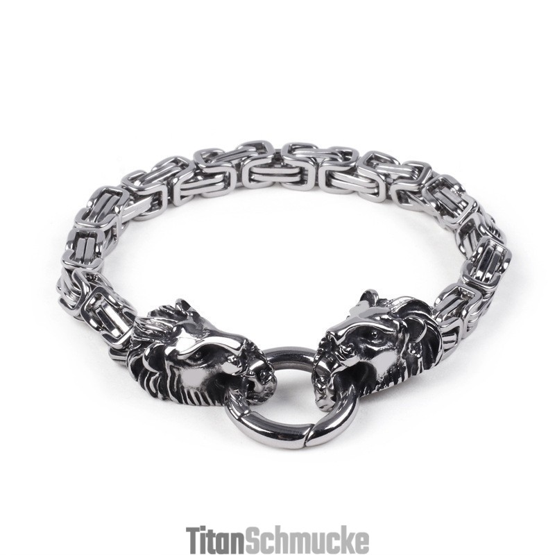 Cross Border Herren Imperial Chain Lion Armbänder