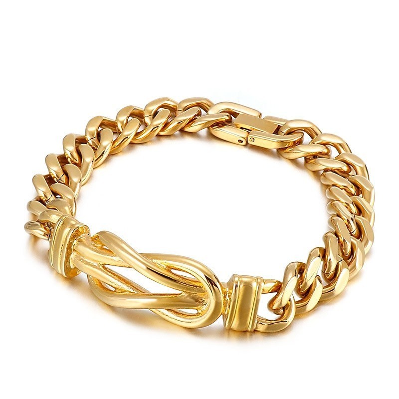 Geknotetes Titan Herrenarmband Armbänder Geknotetes Titan Herrenarmband Armbänder