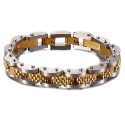 Titan Fahrradkette Herrenarmband Mit Riemen