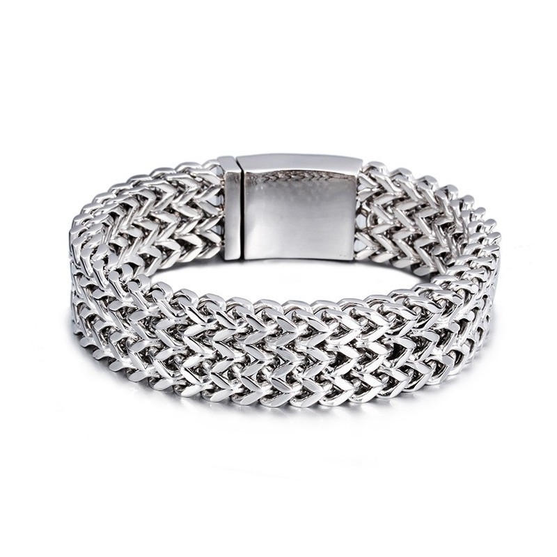 Mode Drei Reihen Von Titan Armband Für Männer