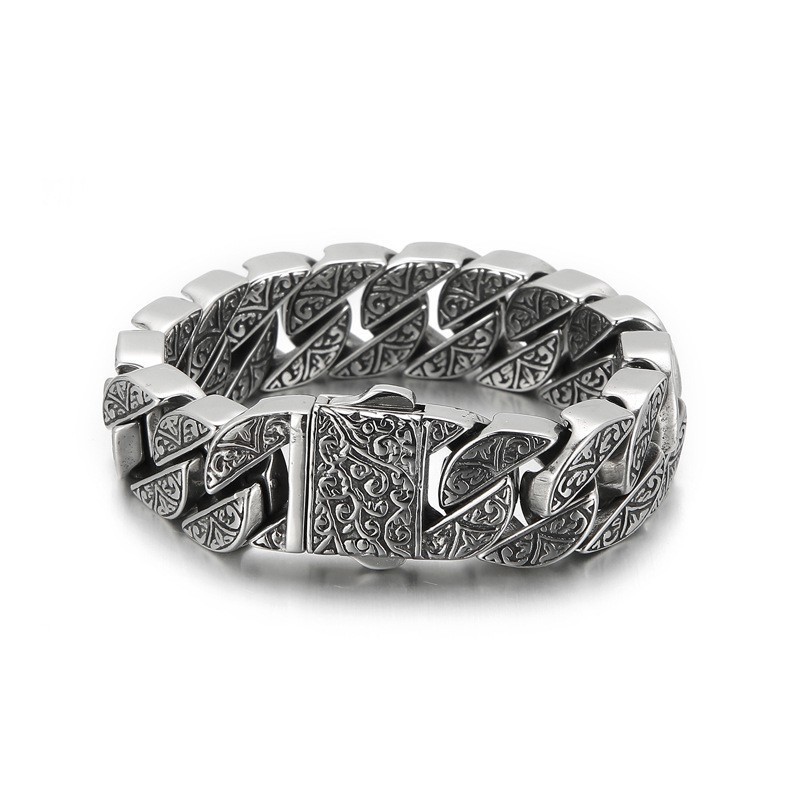 Musterguss-Titanarmband Für Männer Musterguss-Titanarmband Für Männer