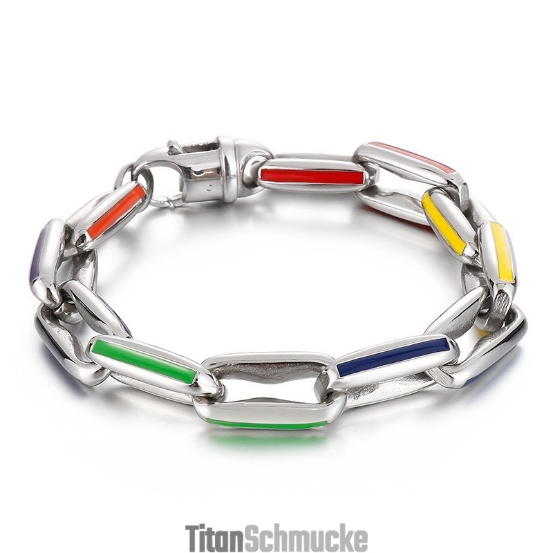 Hip-Hop Splicing Cuba Dazzling Armbänder