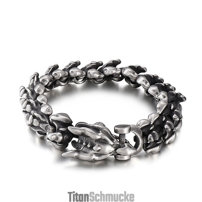 Übertriebenes Cool Keel Titanarmband Für Männer Übertriebenes Cool Keel Titanarmband Für Männer