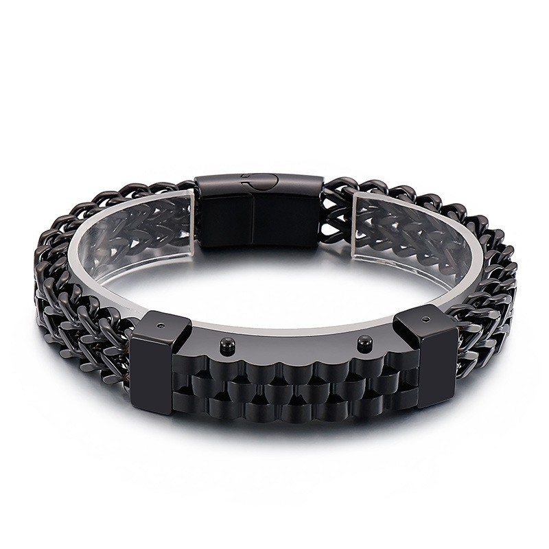 Modisches Titanarmband Im Hip-Hop-Stil Für Herren