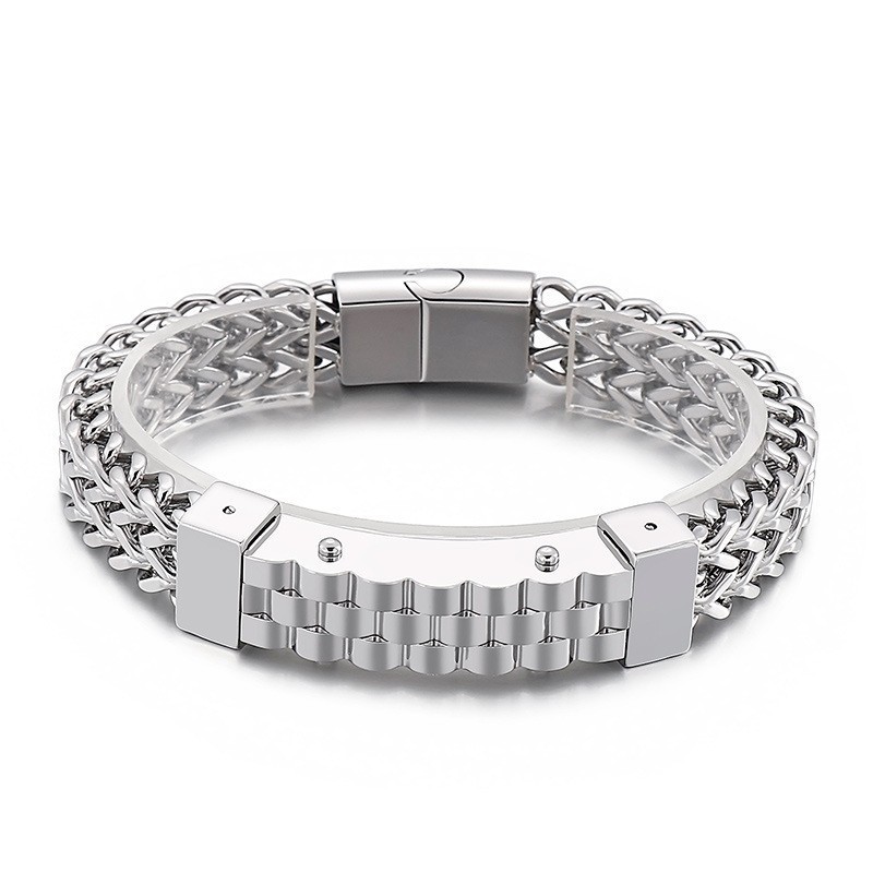 Modisches Titanarmband Im Hip-Hop-Stil Für Herren