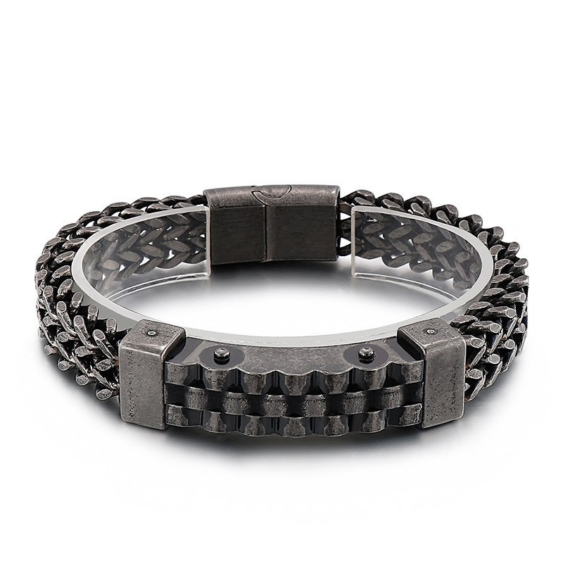 Modisches Titanarmband Im Hip-Hop-Stil Für Herren
