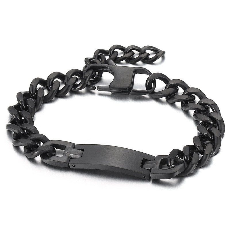 Mode Bent Brand Plus Schwanzkette Titanarmband Für Männer