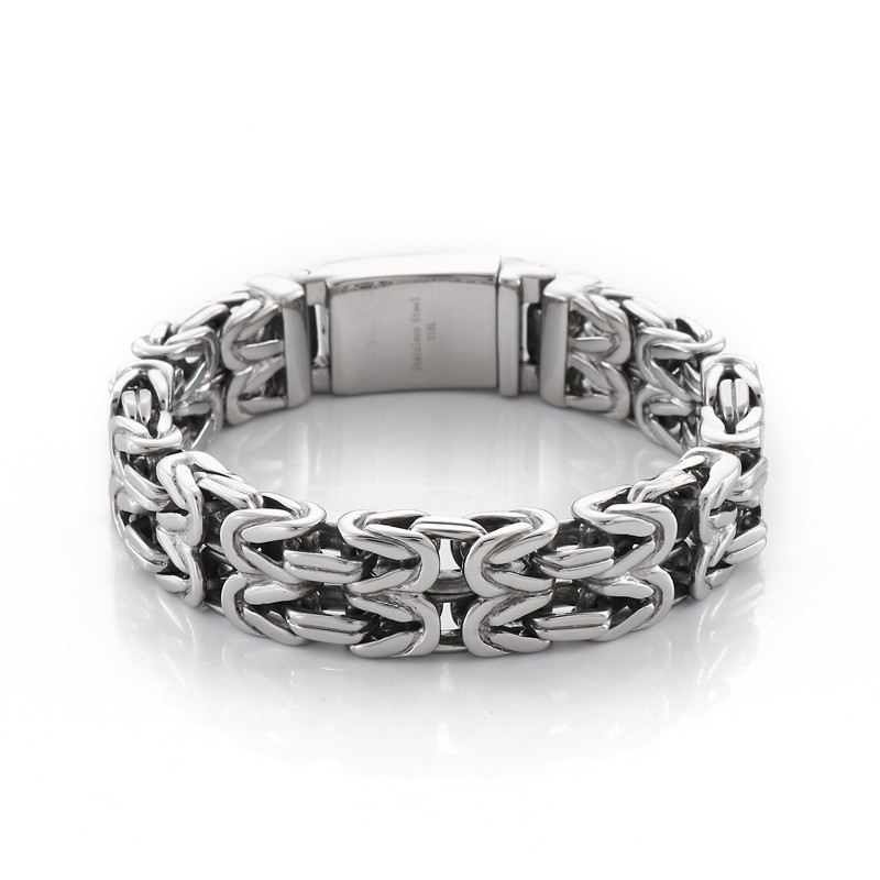 V-Förmiges Hohles Herren-Titanarmband