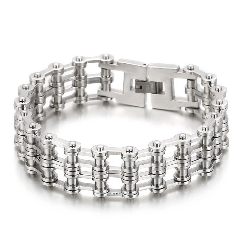 Mode Cool Chic Stil Biker Titan Herren