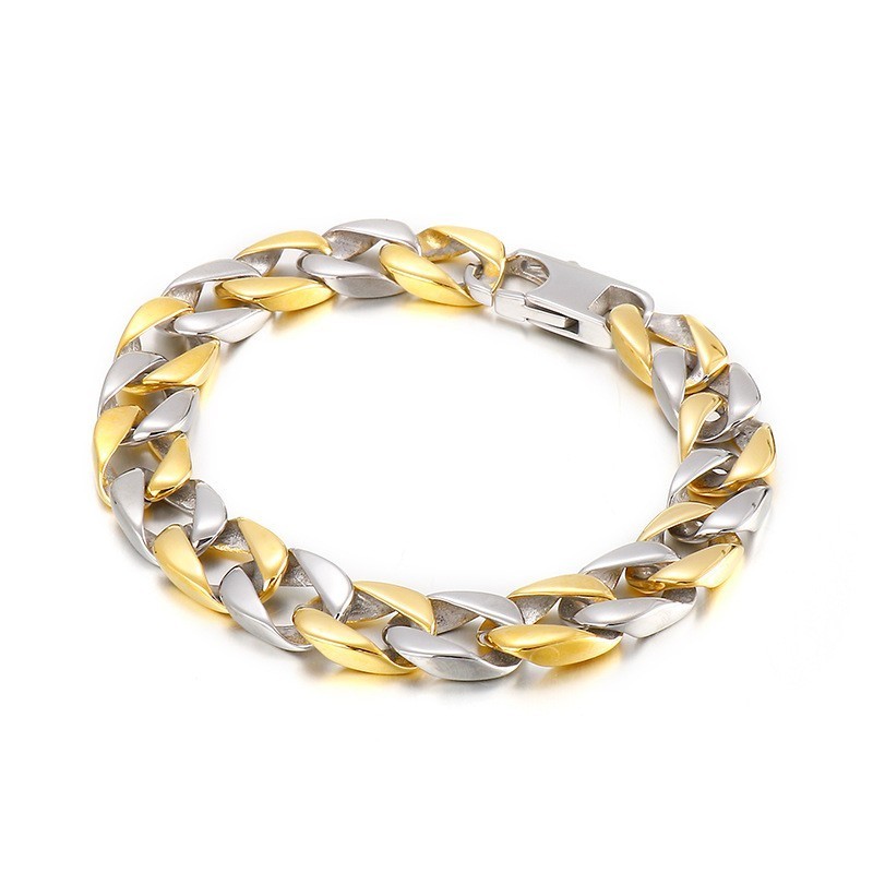 Cooles Hip Hop Rock Fashion Herren Titan Armband