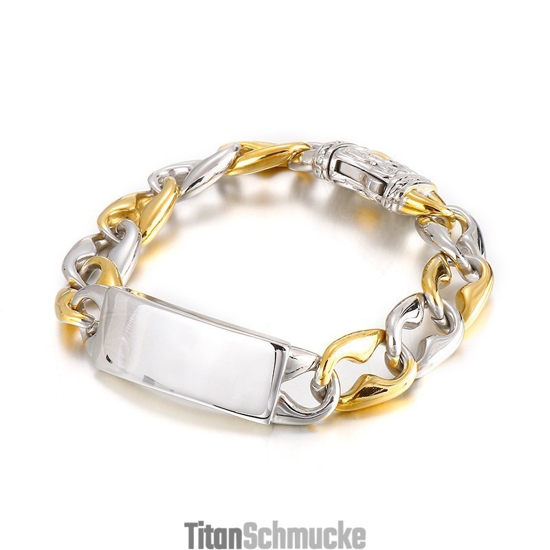 Cooles Hip Hop Rock Fashion Herren Titan Armband