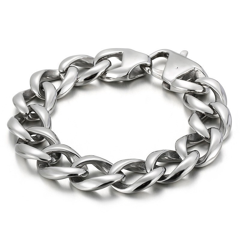 Cooles Titanarmband Im Hip-Hop-Chic-Stil Für Herren