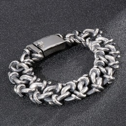 Übertriebener Titan-Herrenarmband-Handschmuck