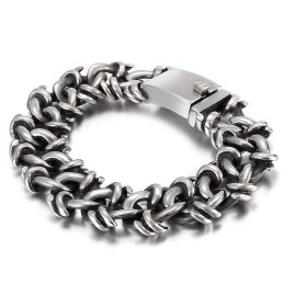Übertriebener Titan-Herrenarmband-Handschmuck